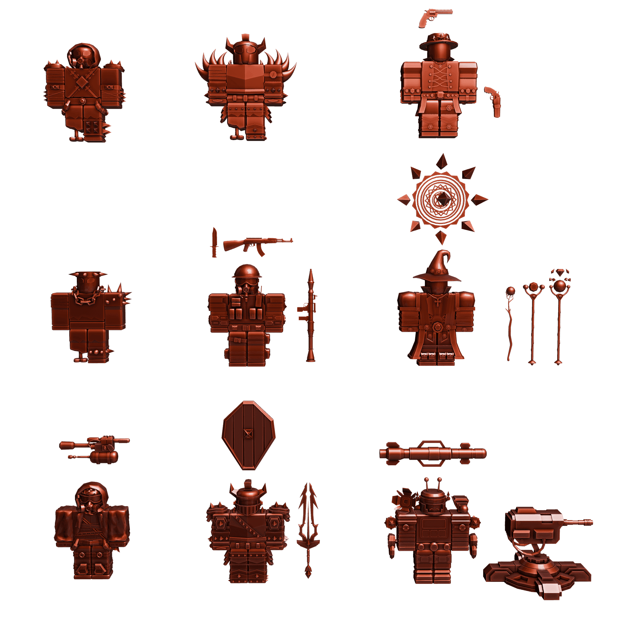 3D game prop model