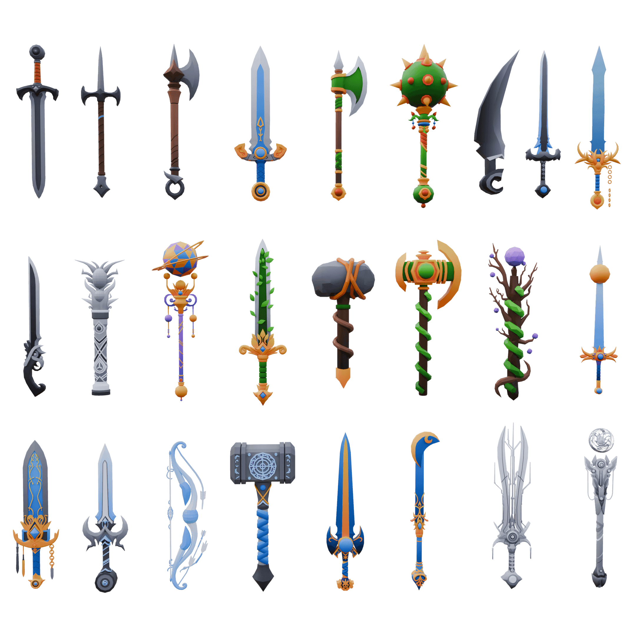 3D character model