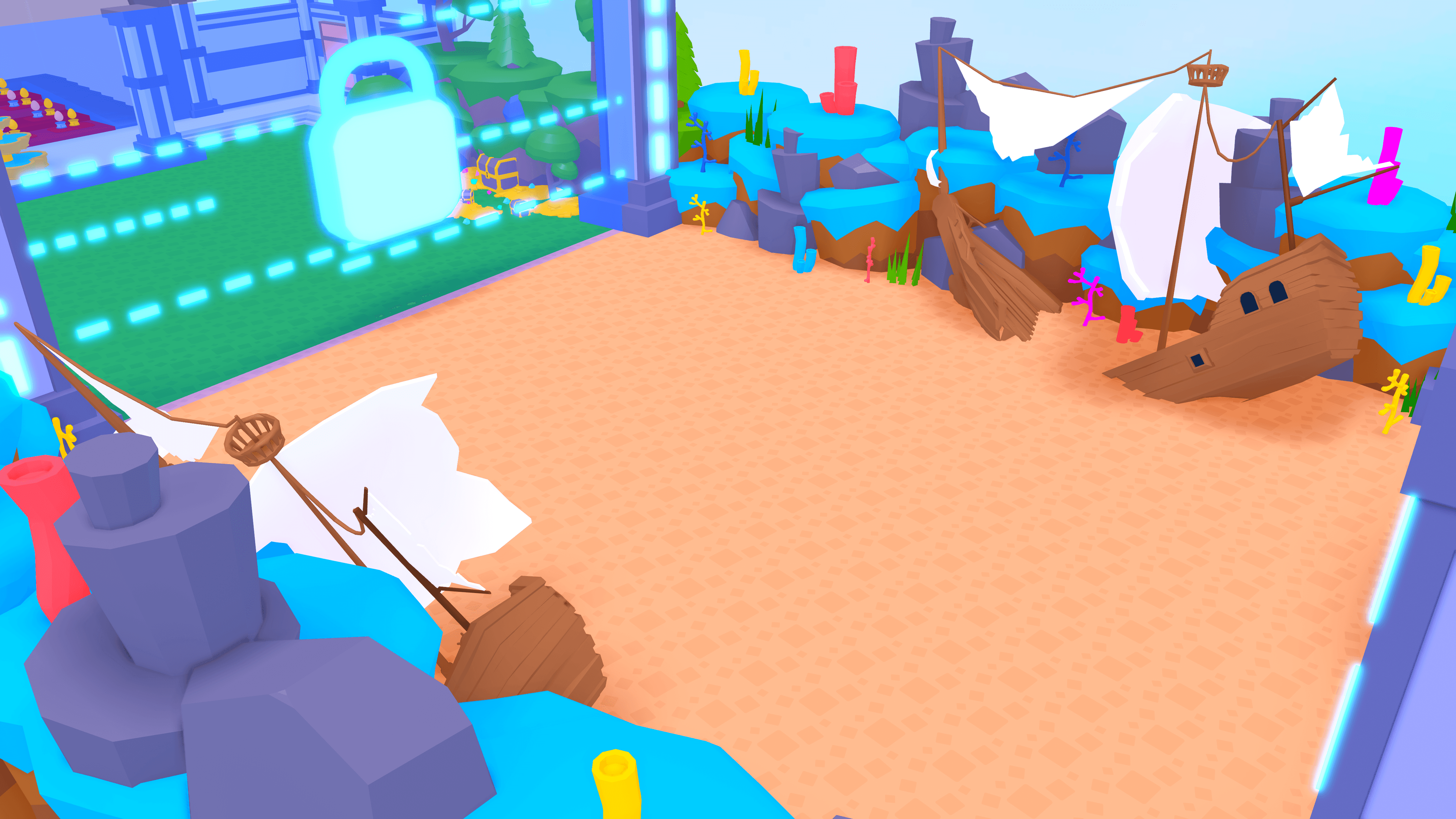 Roblox simulator environment
