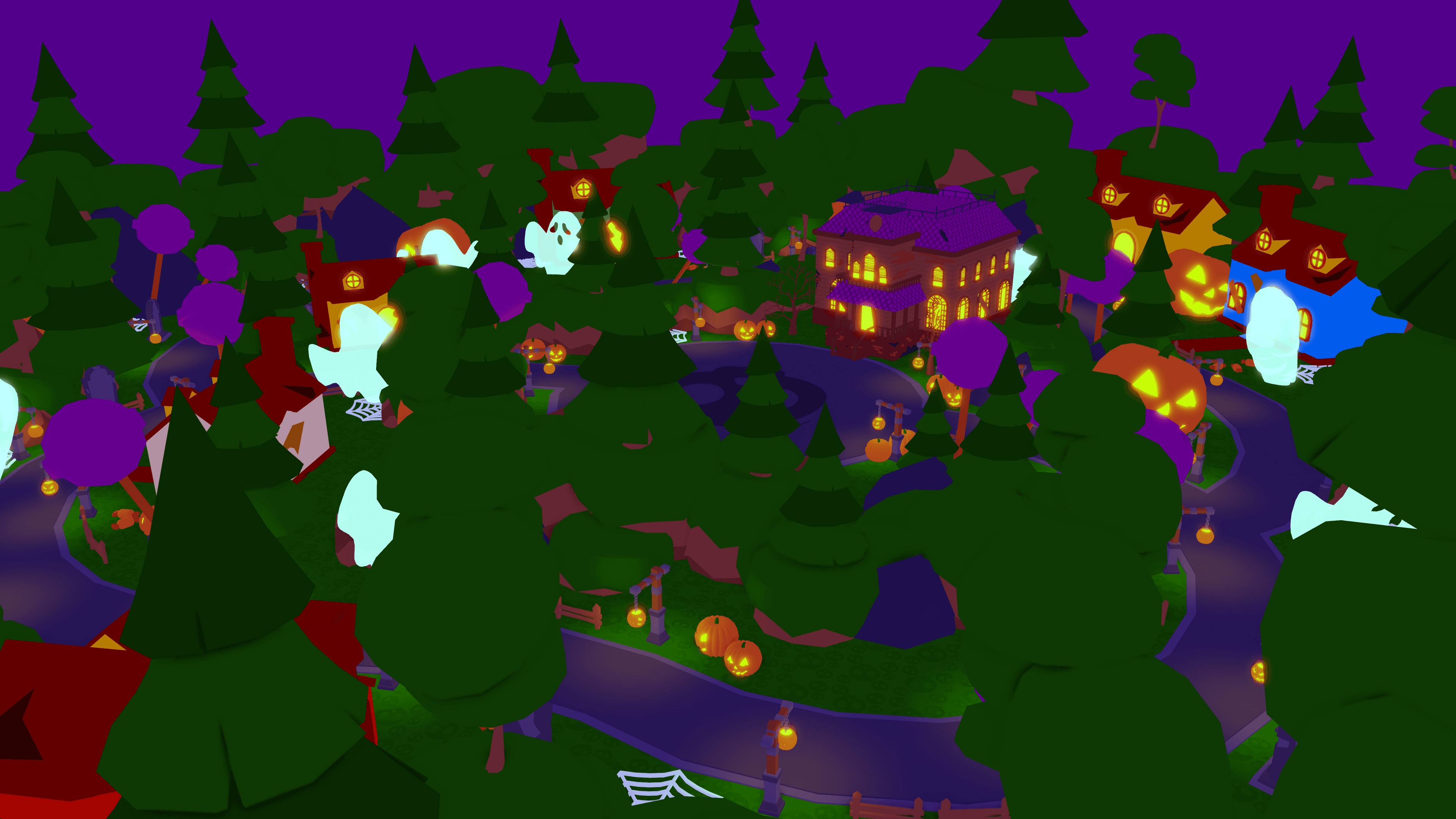 Halloween Roblox gameplay scene