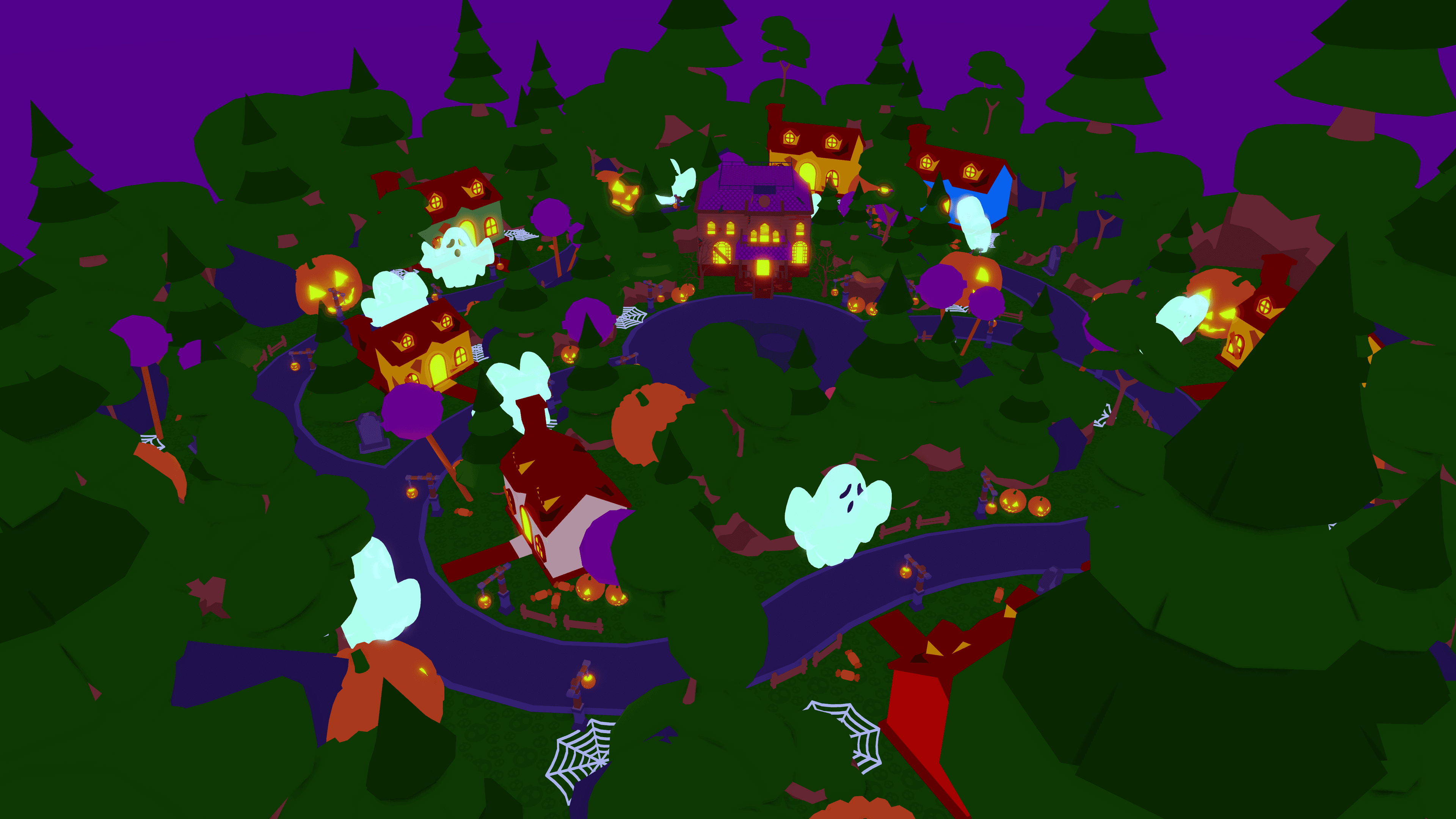 Halloween Roblox map exploration