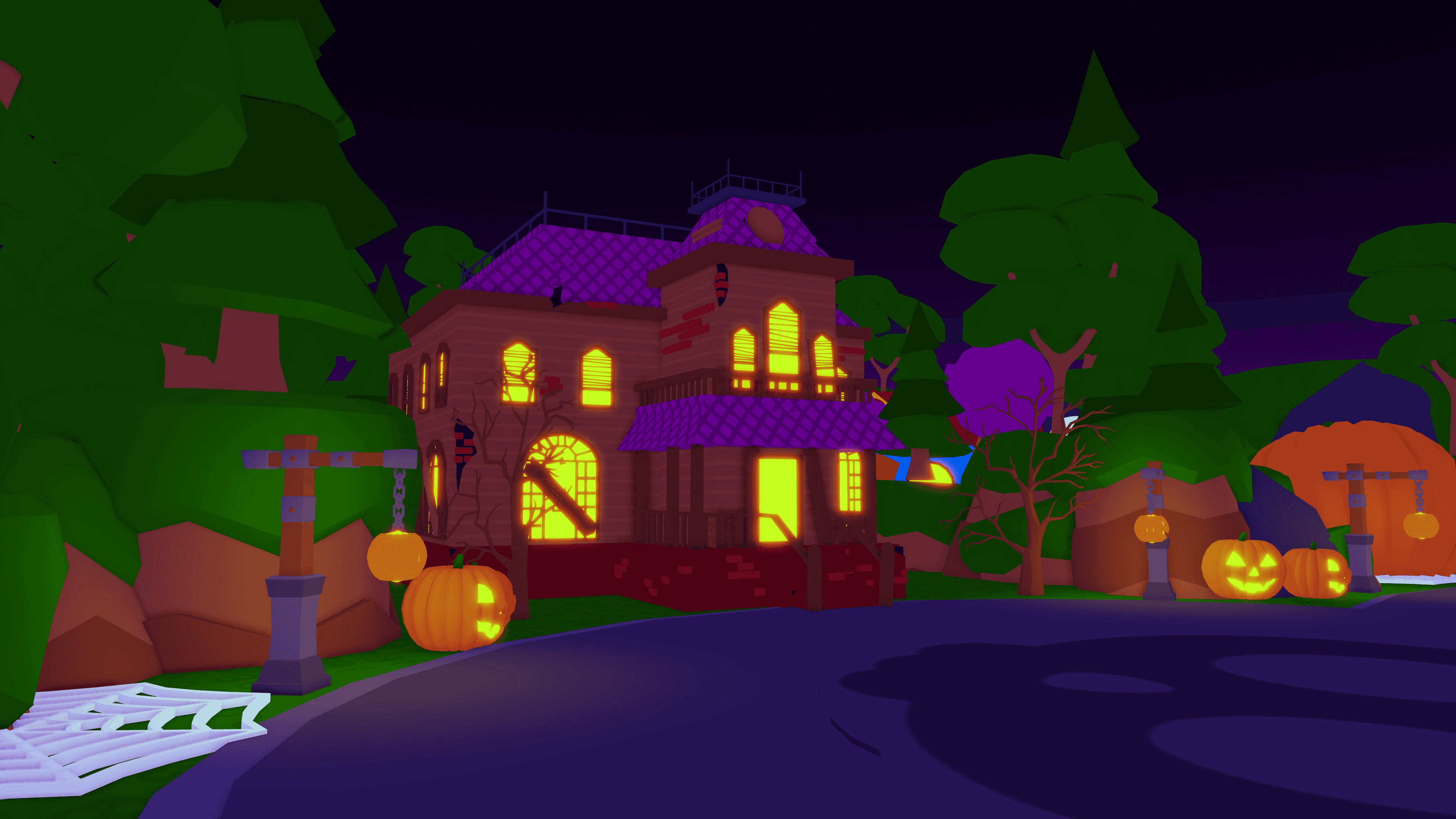 Halloween Roblox gameplay area