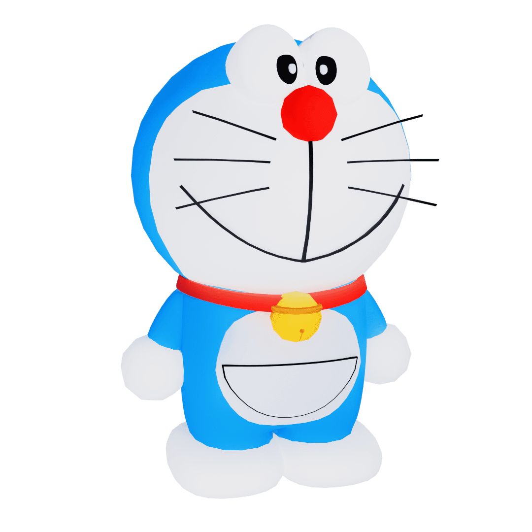 Doraemon 3D character model