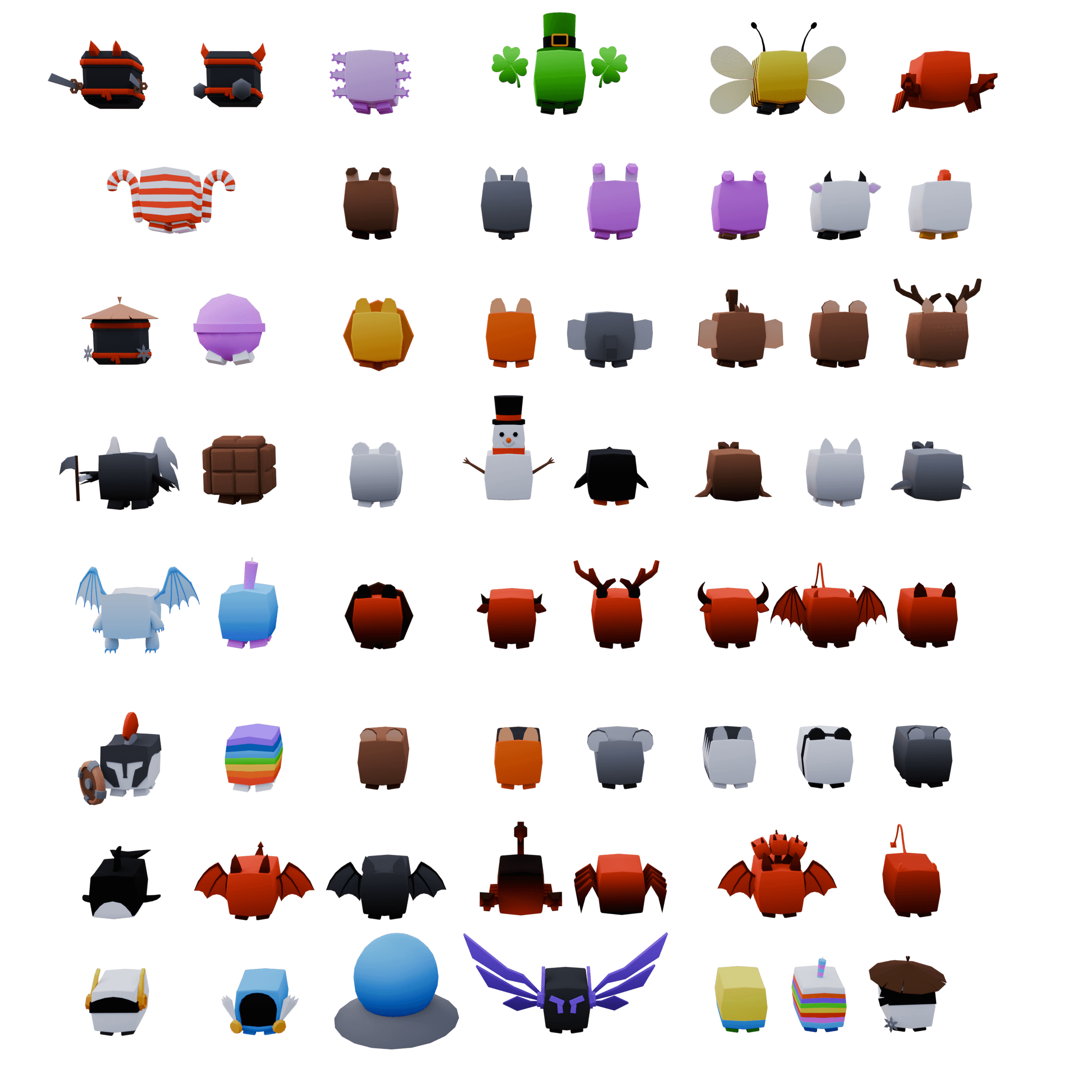Stylized pet 3D models