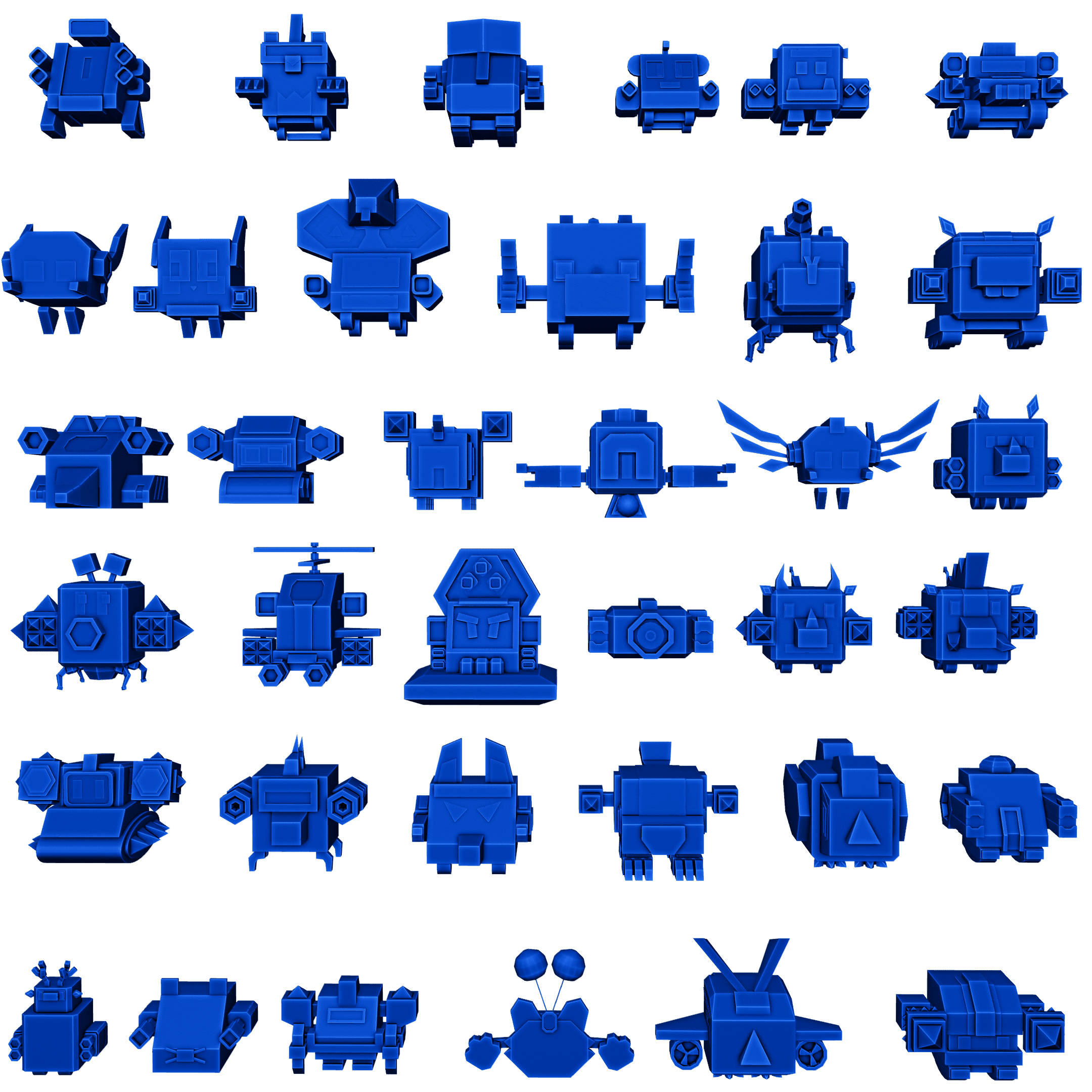 Sci-fi pet 3D game assets